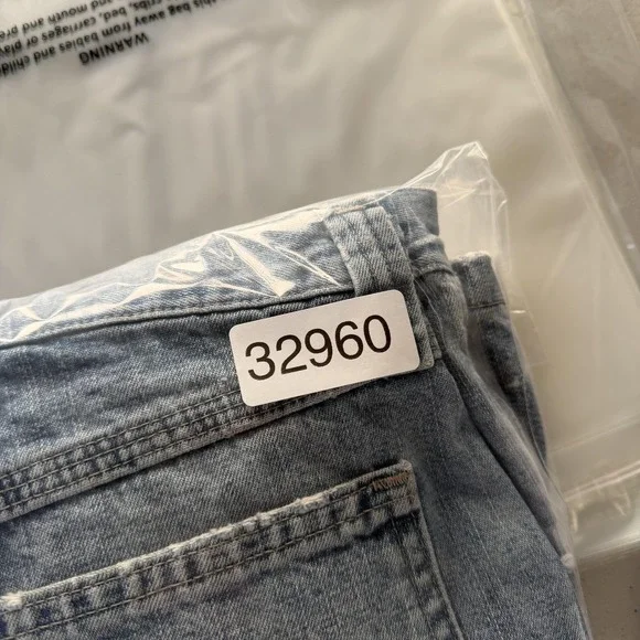 Wrangler Shorts Mens 42 Blue Denim Cargo Carpenter Utility Pockets Workwear - Picture 13 of 13